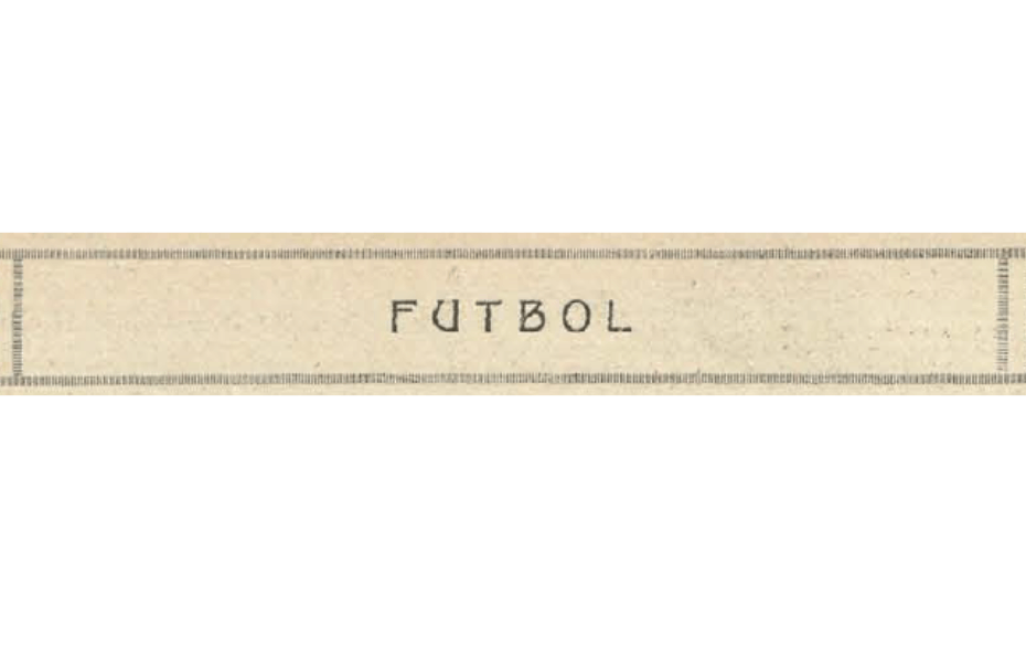 Madrid F.C. Calendario para la Temporada de Futbol 1915-1916