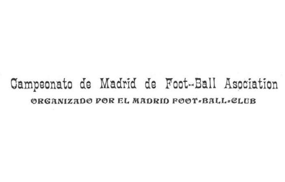 Campeonato de Madrid de Foot-Ball Asociation