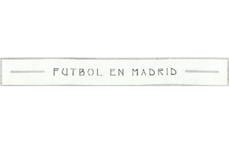 Madrid F.C. contra Racing F.C. 4/6/1916