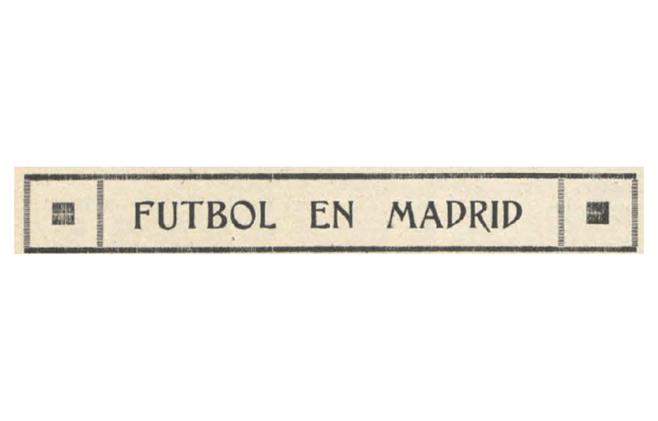 Madrid F.C. contra Racing F.C. octubre 1916